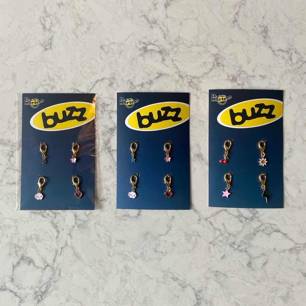 Dr. Martens Shoe Charms - Set of Three